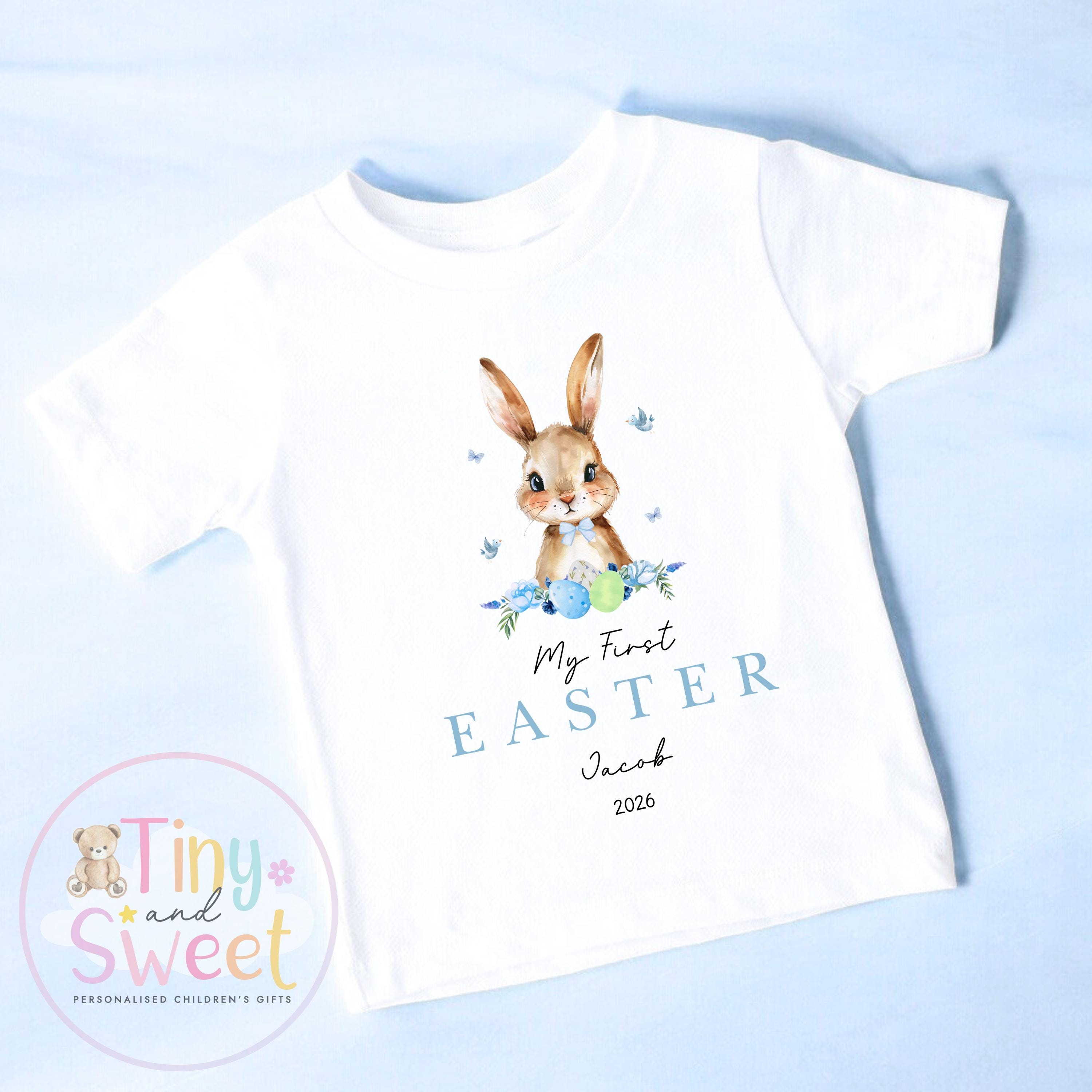 Easter T Shirt, Easter Sleepsuit, My 1st Easter, My First Easter, Babies first Easter sleepsuit, Easter baby outfit, New baby gift