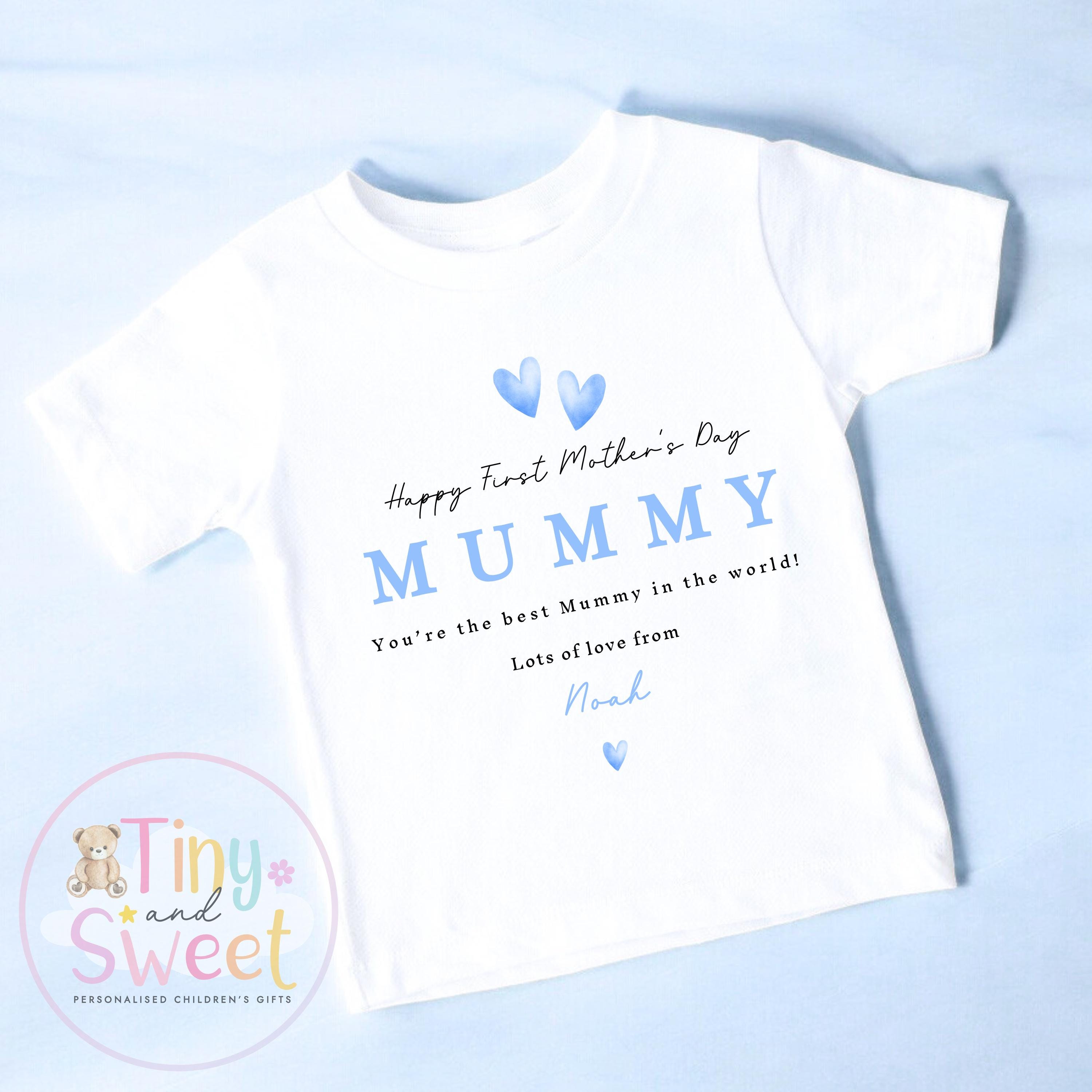 Mothers Day T Shirt, Mothers Day Babygrow, 1st Mothers Day as My Mummy, New Mum Gift, Mothers Day, Mum, Sleepsuit Babygrow Bodysuit