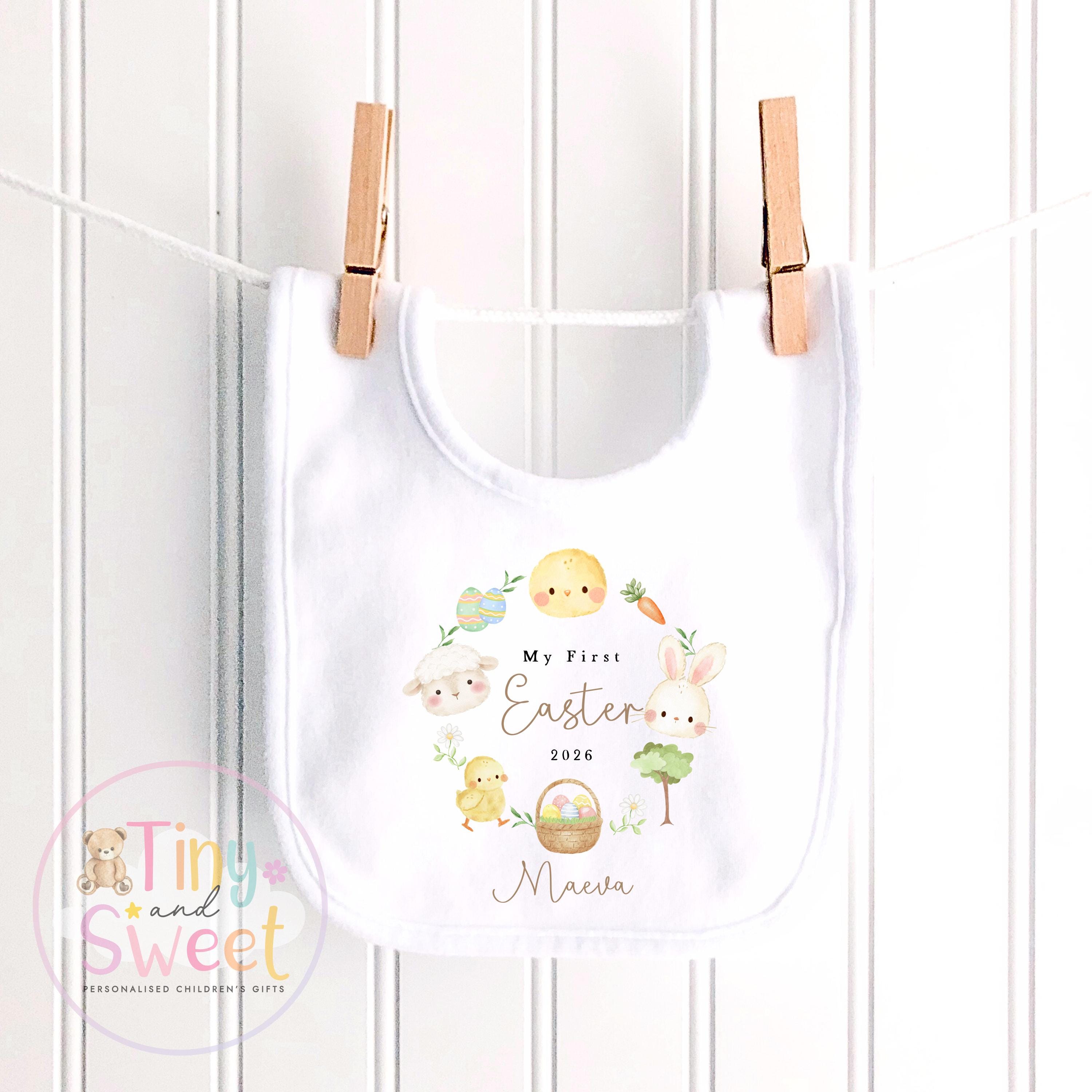 My First Easter Babygrow, Cotton Sleepsuit