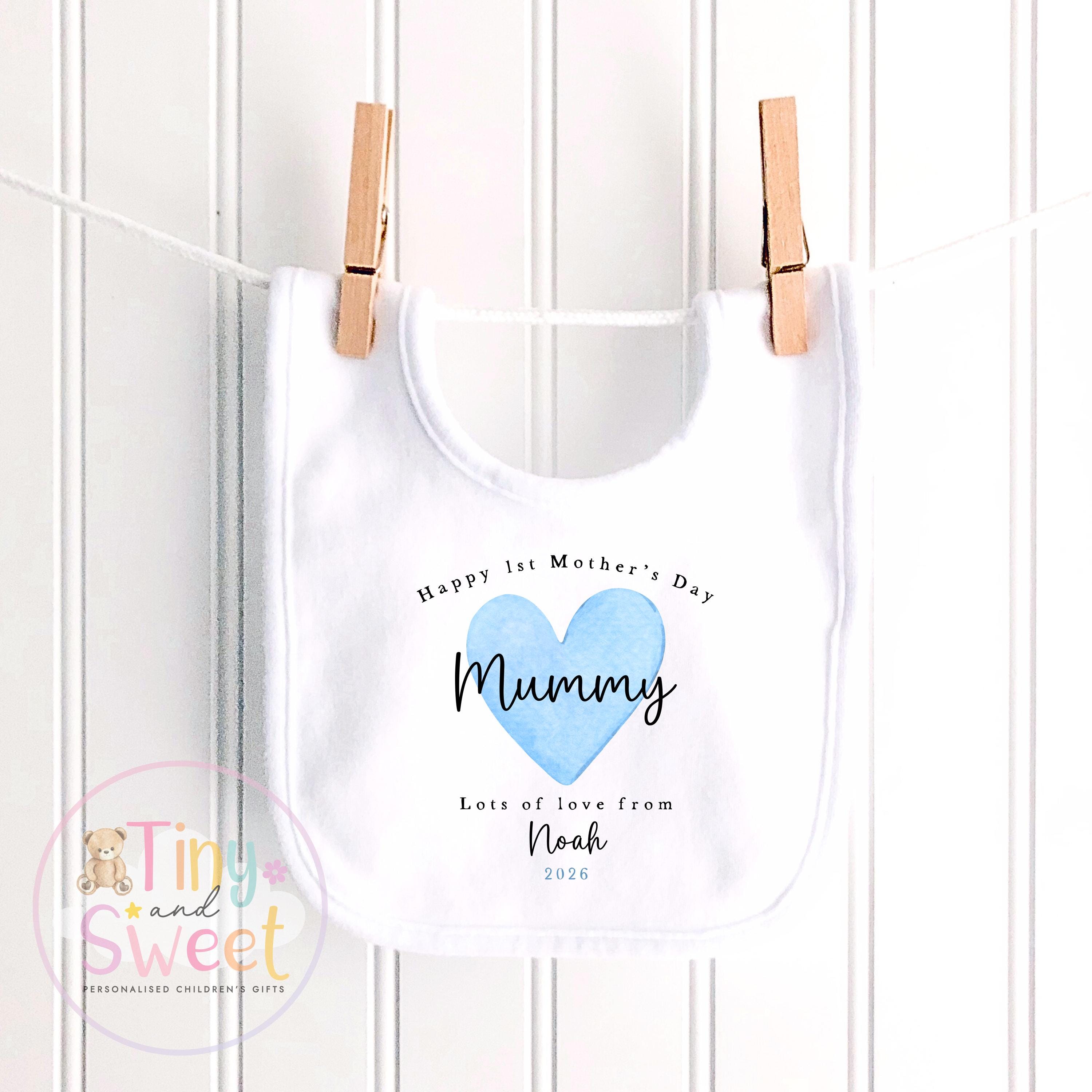 Mothers Day Sleepsuit, 1st Mothers Day as My Mummy, New Mum Gift, Mothers Day, Mum, Sleepsuit Babygrow Bodysuit Mommy Babybgrow