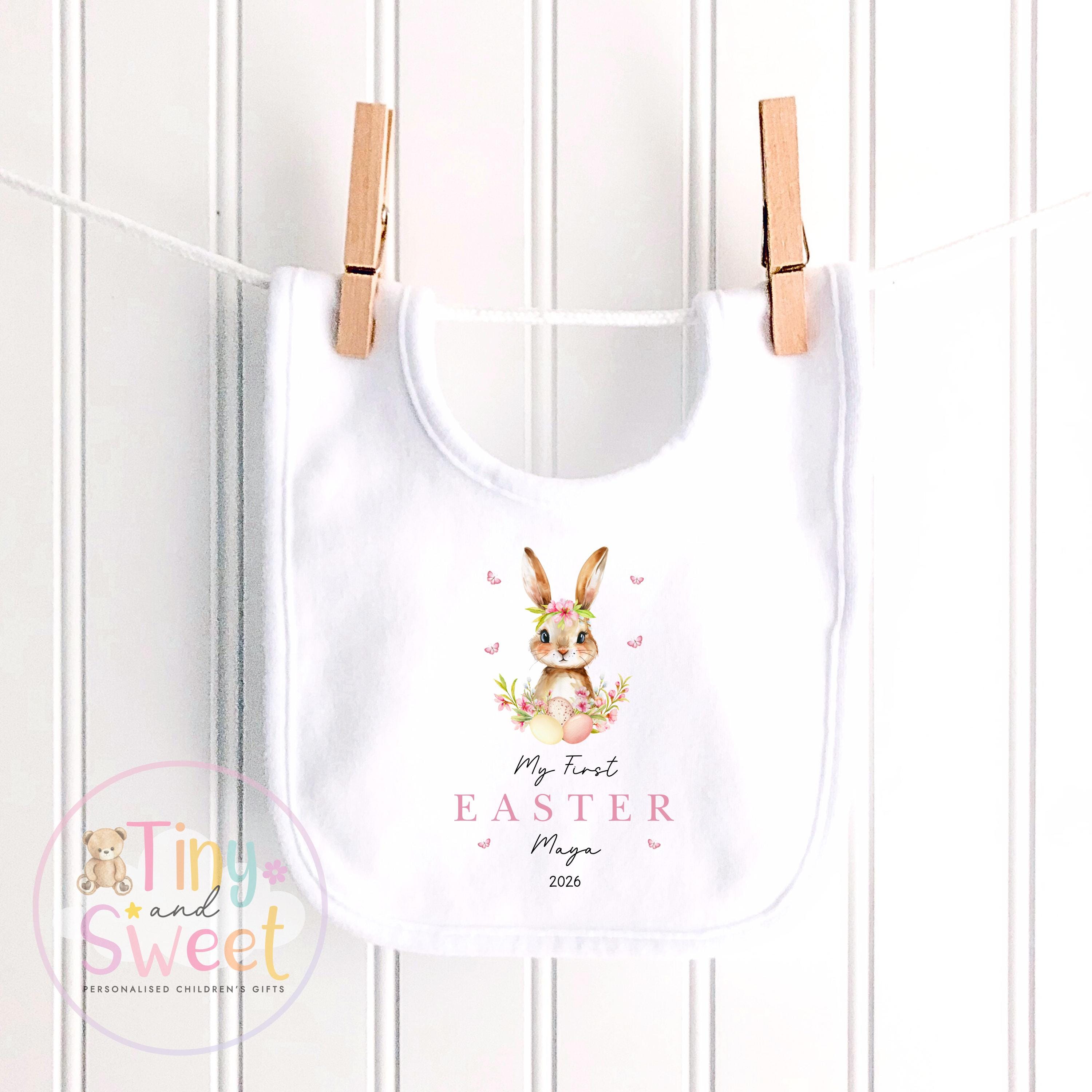 Easter T Shirt, Easter Sleepsuit, My 1st Easter, My First Easter, Babies first Easter sleepsuit, Easter baby outfit, New baby gift