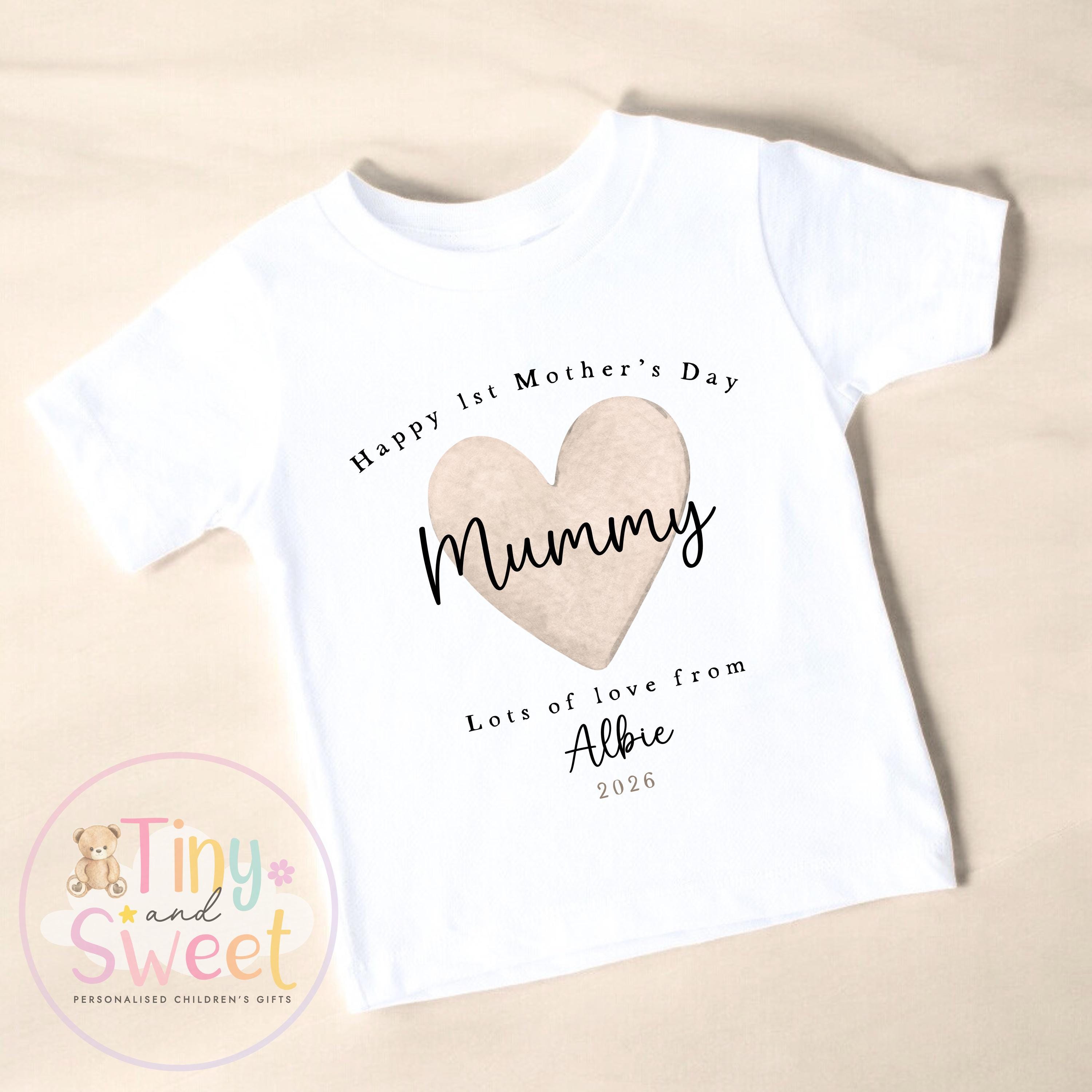 Mothers Day Sleepsuit, 1st Mothers Day as My Mummy, New Mum Gift, Mothers Day, Mum, Sleepsuit Babygrow Bodysuit Mommy Babybgrow