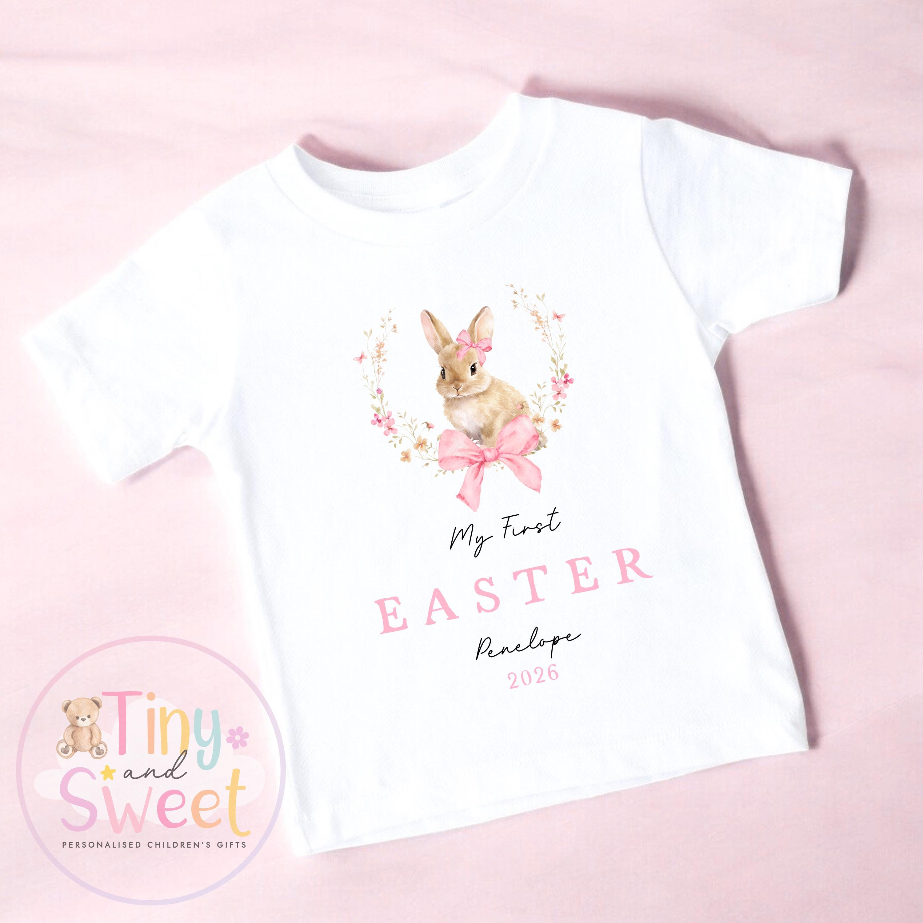 My First Easter T Shirt/Sleepsuit - 100% Cotton T Shirt/Vest