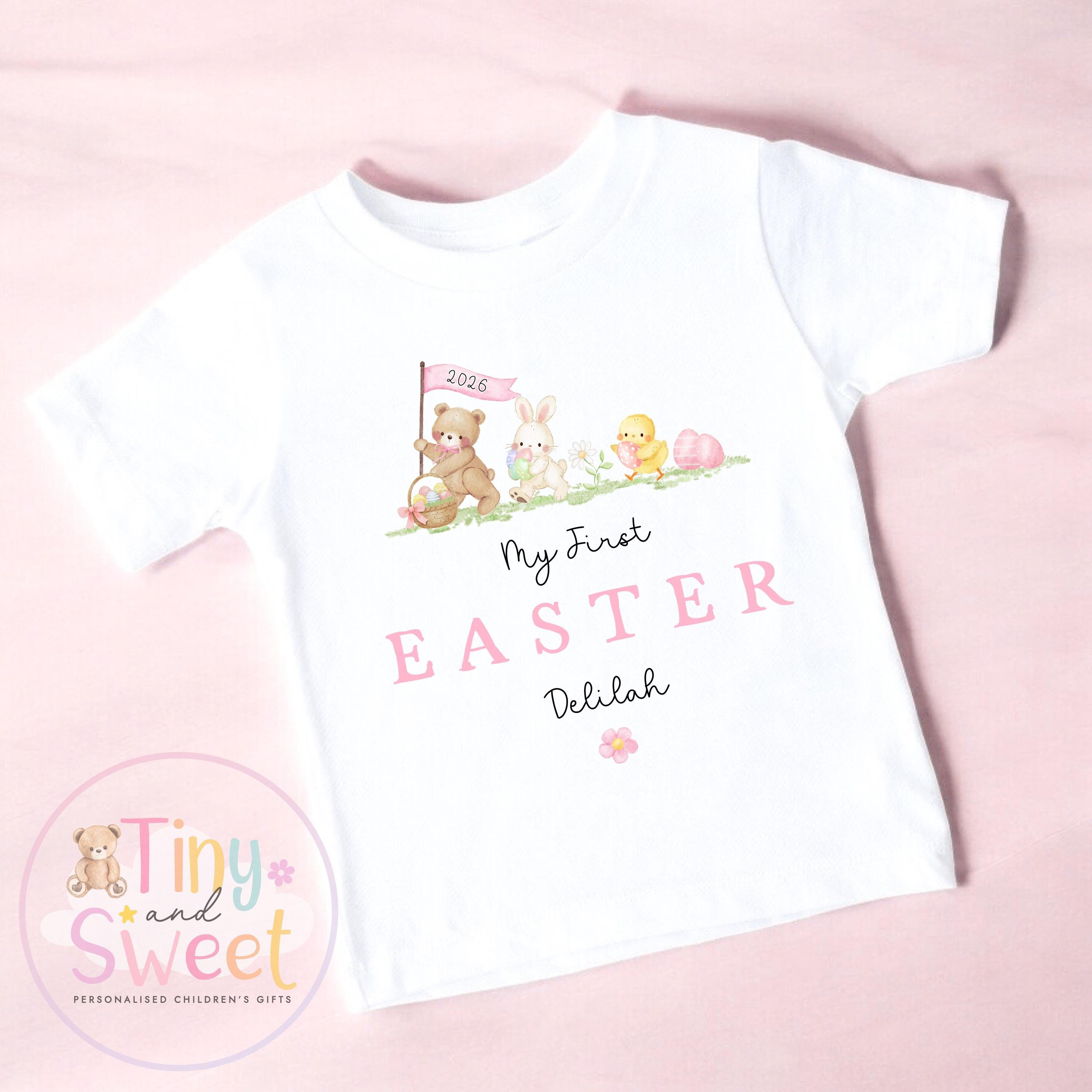 My First Easter Babygrow/Sleepsuit - 100% Cotton T Shirt/Vest