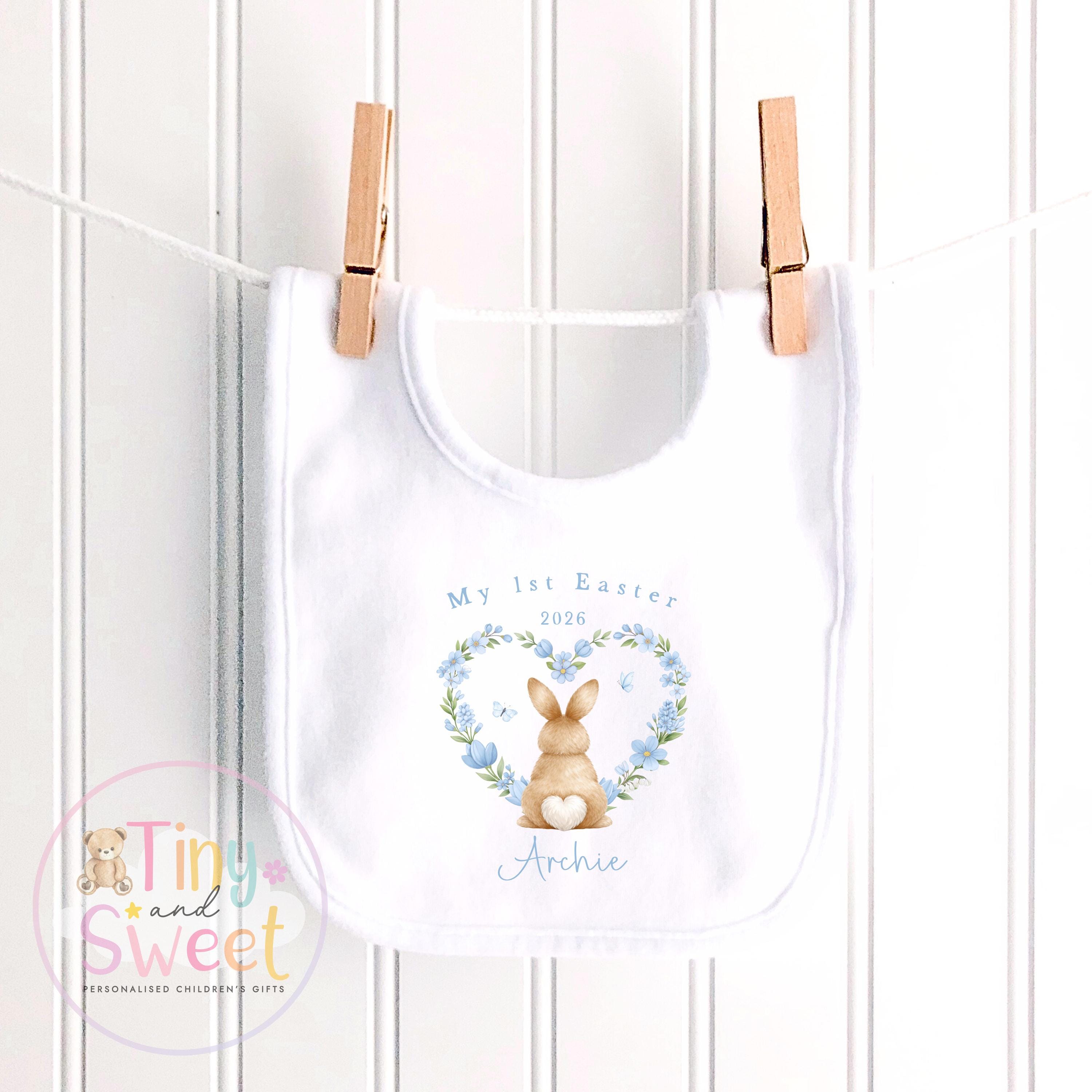 Easter T Shirt, Easter Sleepsuit, My 1st Easter, My First Easter, Babies first Easter sleepsuit, Easter baby outfit, New baby gift