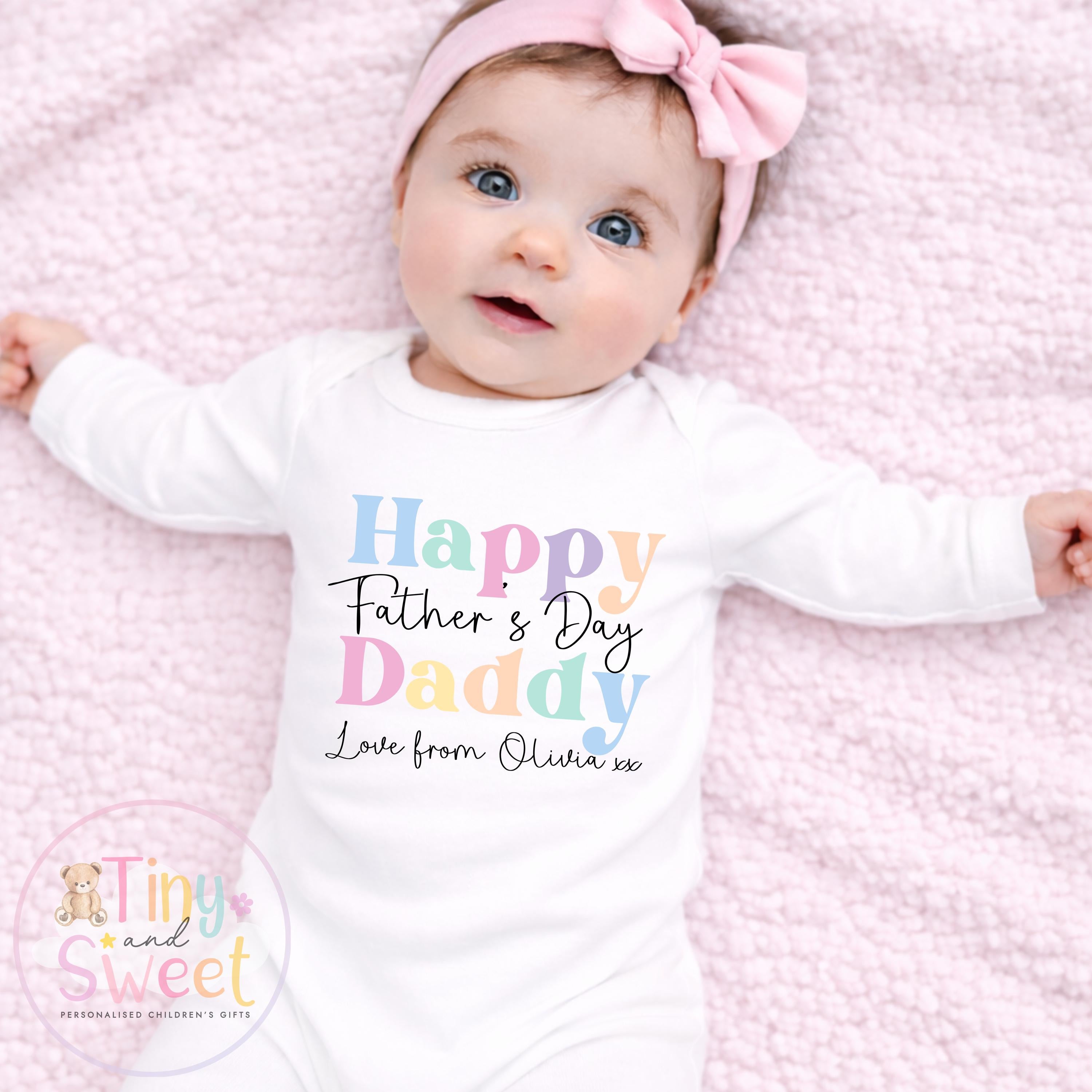 Fathers Day T Shirt, Fathers Day Sleepsuit, New Dad Gift, Fathers Day Babygrow, 1st Fathers Day, Fathers Day Surprise, Fathers day Toddler