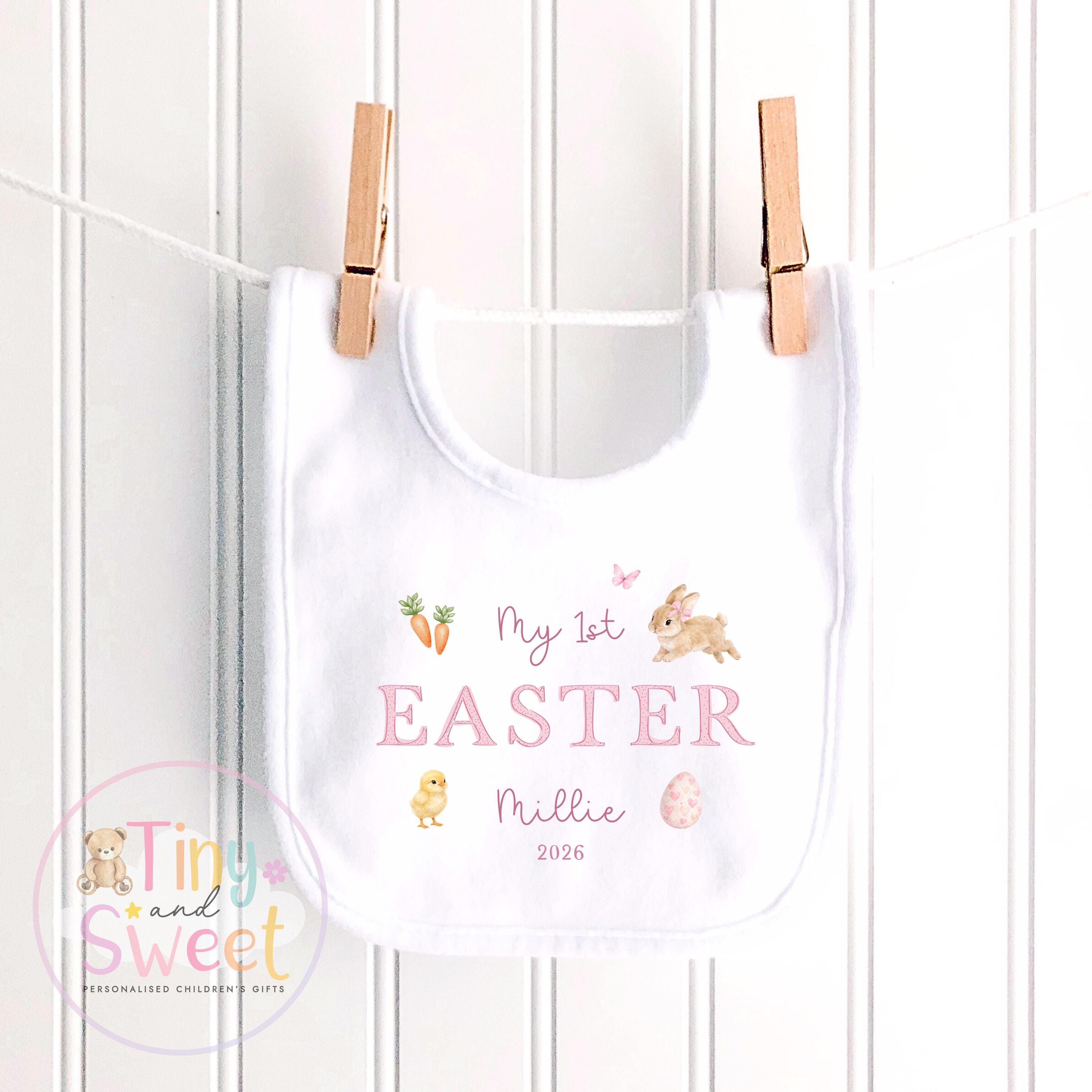 Easter T Shirt, Easter Sleepsuit, My 1st Easter, My First Easter, Babies first Easter sleepsuit, Easter baby outfit, New baby gift