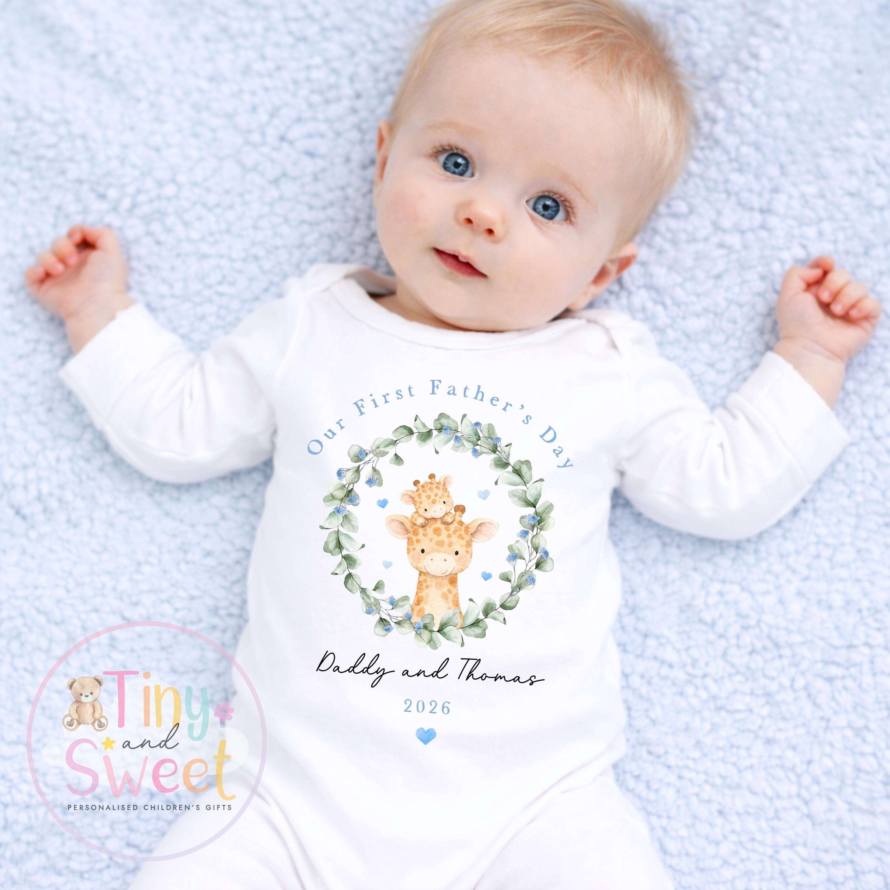Fathers Day T Shirt, 1st Fathers Day As My Daddy Sleepsuit, New Dad Gift, Fathers Day, 1st Fathers Day Babygrow, Bodysuit, Dad