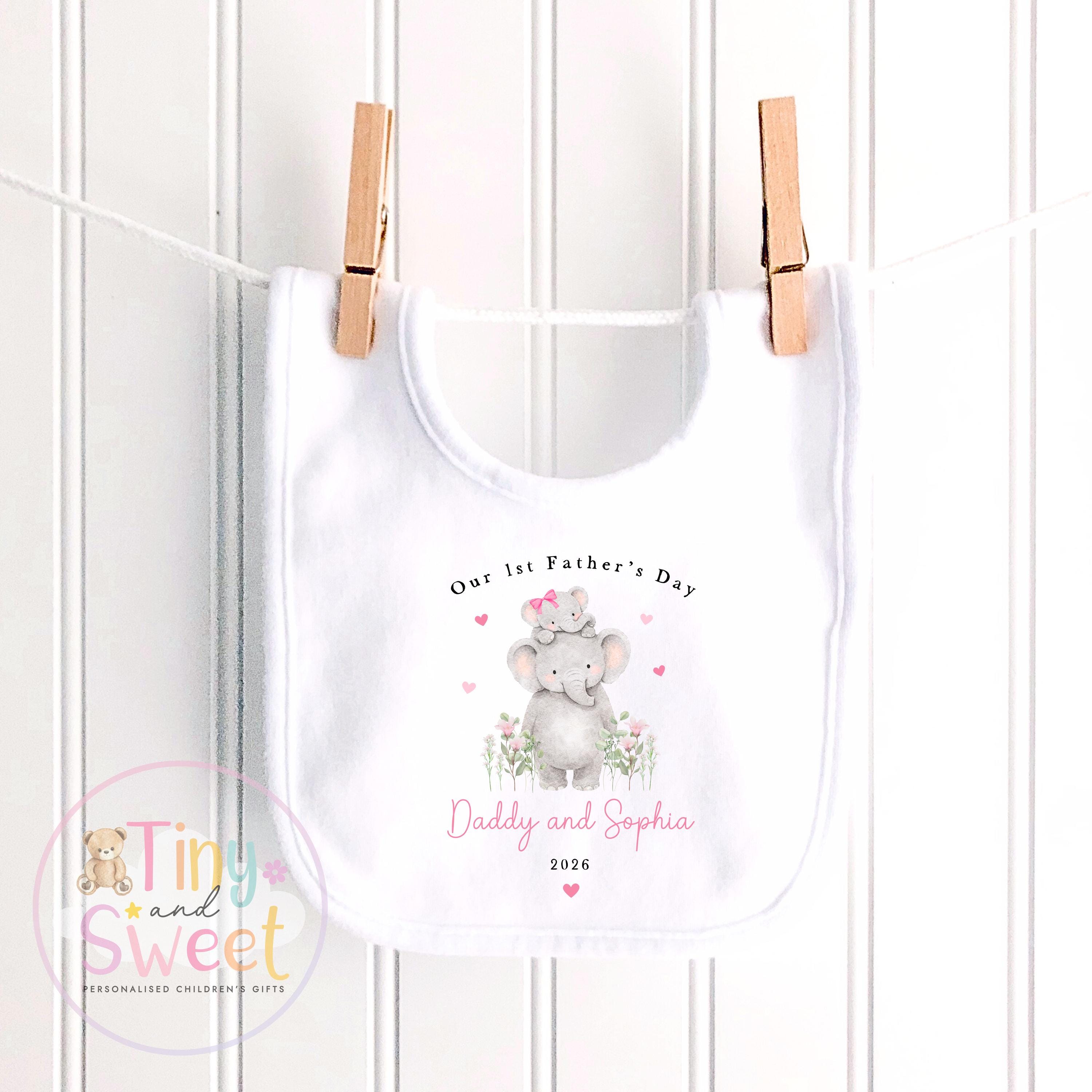 Fathers Day T Shirt, Elephant 1st Fathers Day As My Daddy, New Dad Gift, Fathers Day, 1st Fathers Day Babygrow, Sleepsuit Babygrow