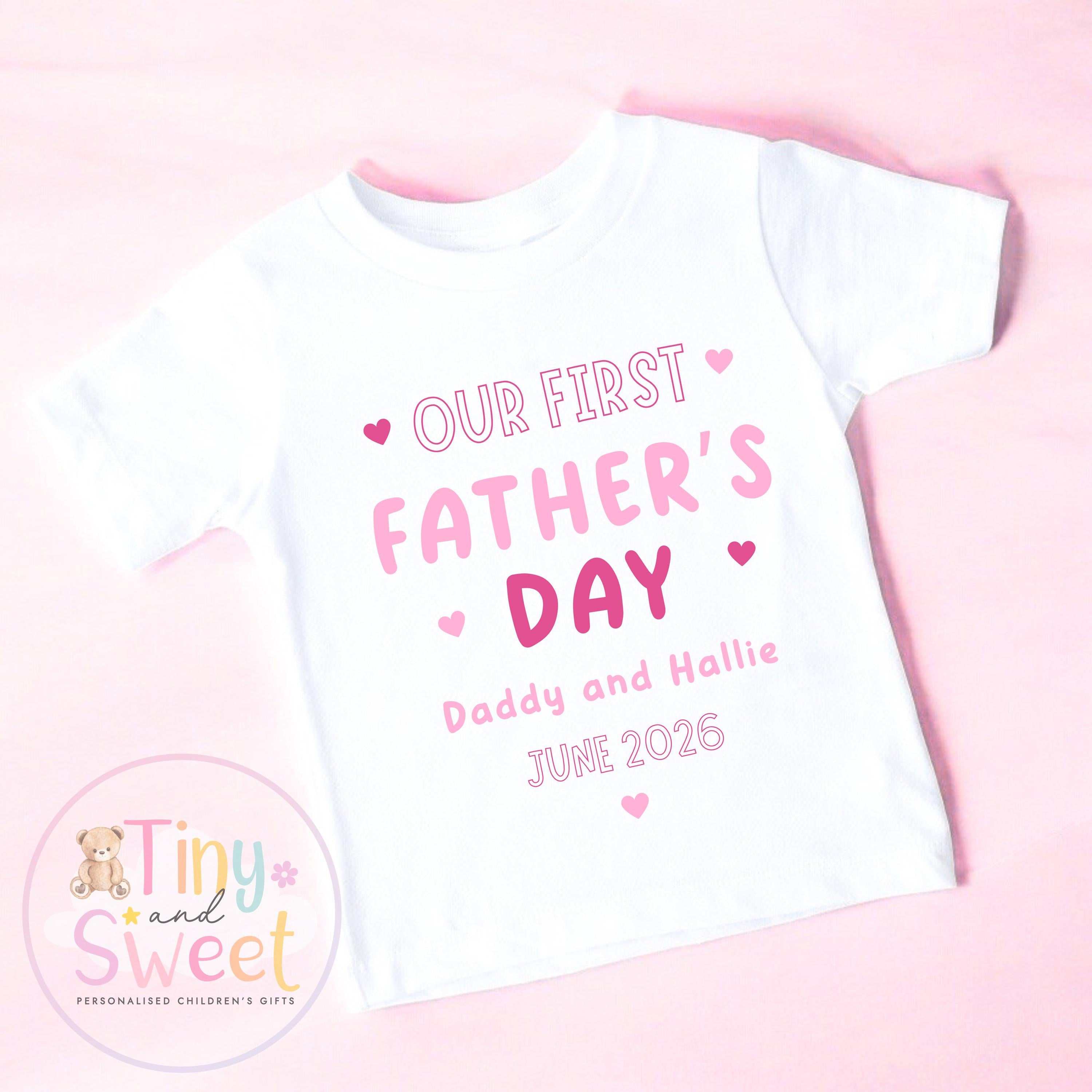 First Father’s Day Baby Sleepsuit, 1st Father’s Day as My Daddy Babygrow, New Dad Gift, Father’s Day Bodysuit, Baby Outfit