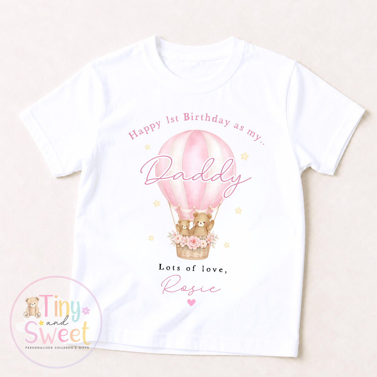 Happy Birthday Daddy, 1st Birthday as My Daddy, New Dad Gift, Dad Birthday, Daddy Birthday, Sleepsuit Babygrow Bodysuit Dad Birthday