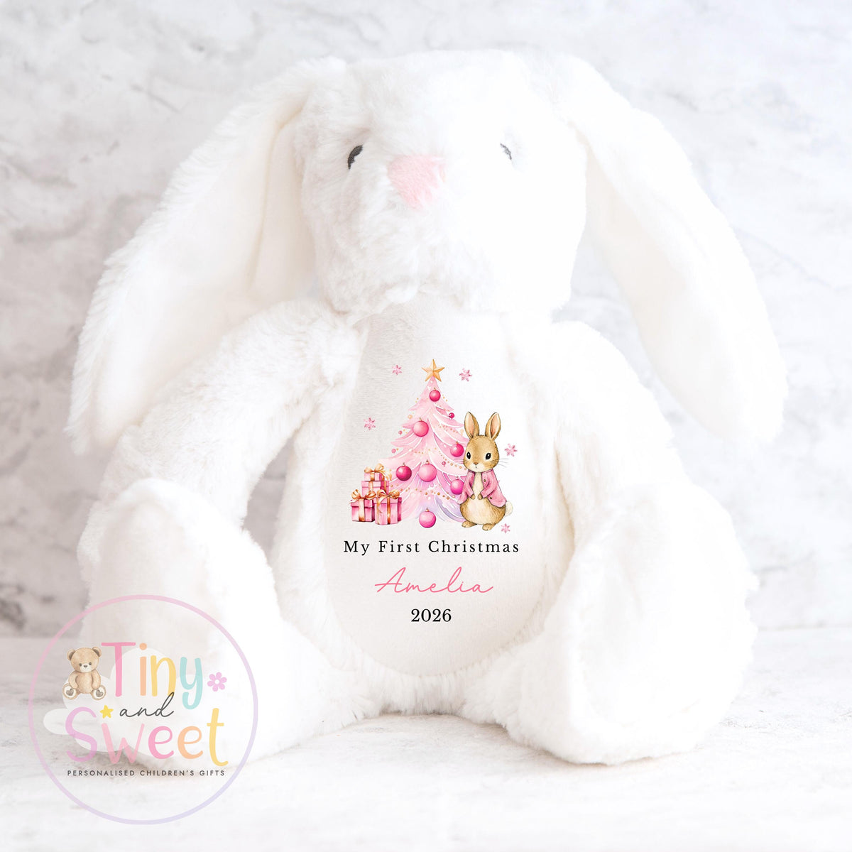 Personalised Christmas Teddy, Personalised Christmas Toy, 1st Christmas, 1st Christmas Toy, Christmas Plush, Christmas Teddy, Christmas Gift