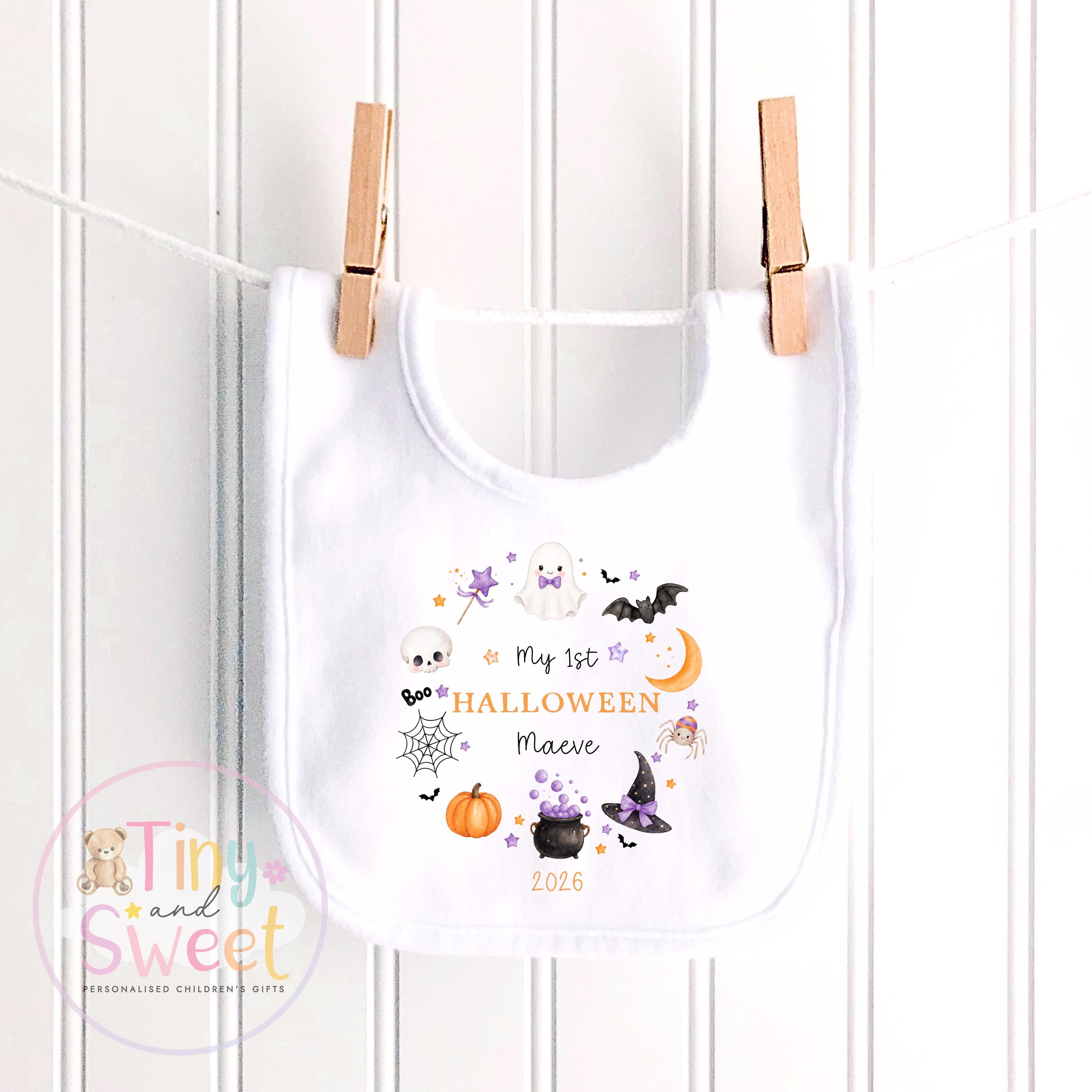My First Halloween T Shirt, Baby Halloween, Baby 1st Halloween Gift, 1st Halloween Babygrow, Halloween Outfit for baby, Halloween costume