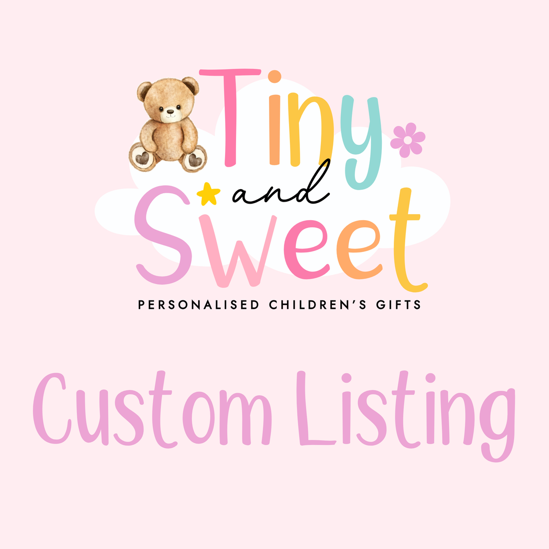 Custom Listing for HOLLY