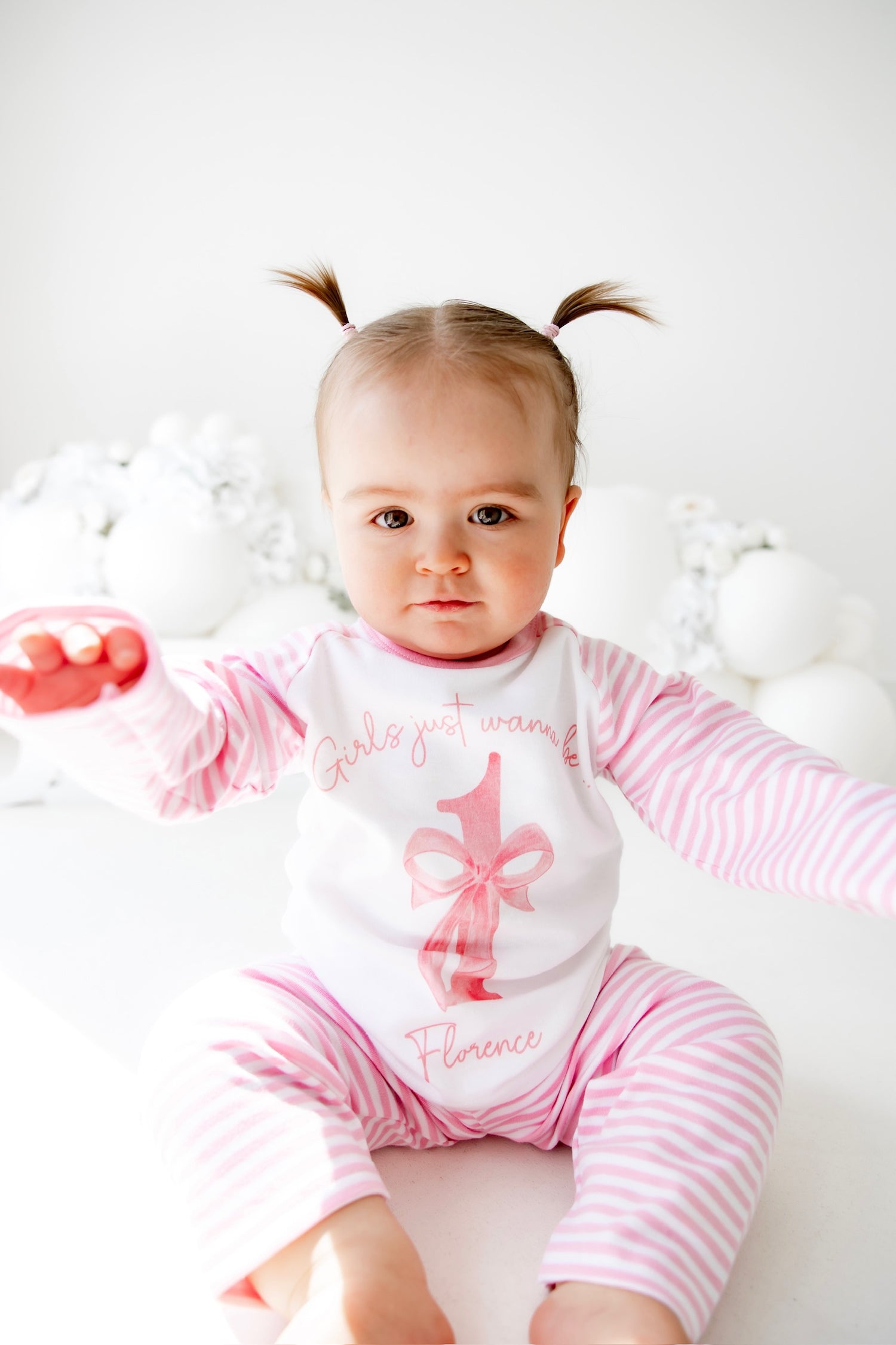 Personalised Birthday Pyjamas - Pink Girls Just Wanna Be..