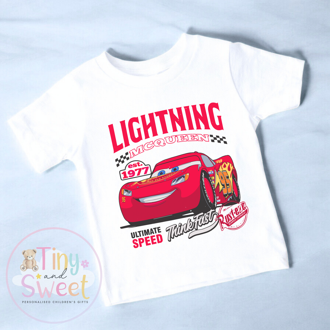 Red Lightning T Shirt