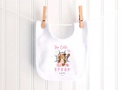 To Cute To Spook Halloween Personalised Sleepsuit