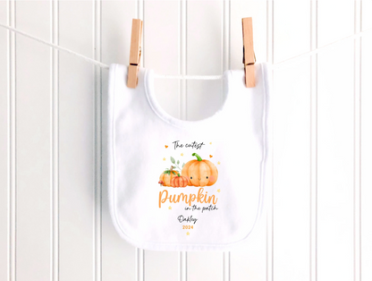 Pumpkin Patch Personalised Sleepsuit