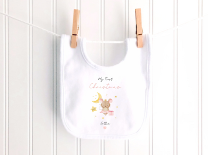 Personalised Ballerina Christmas Sleepsuit