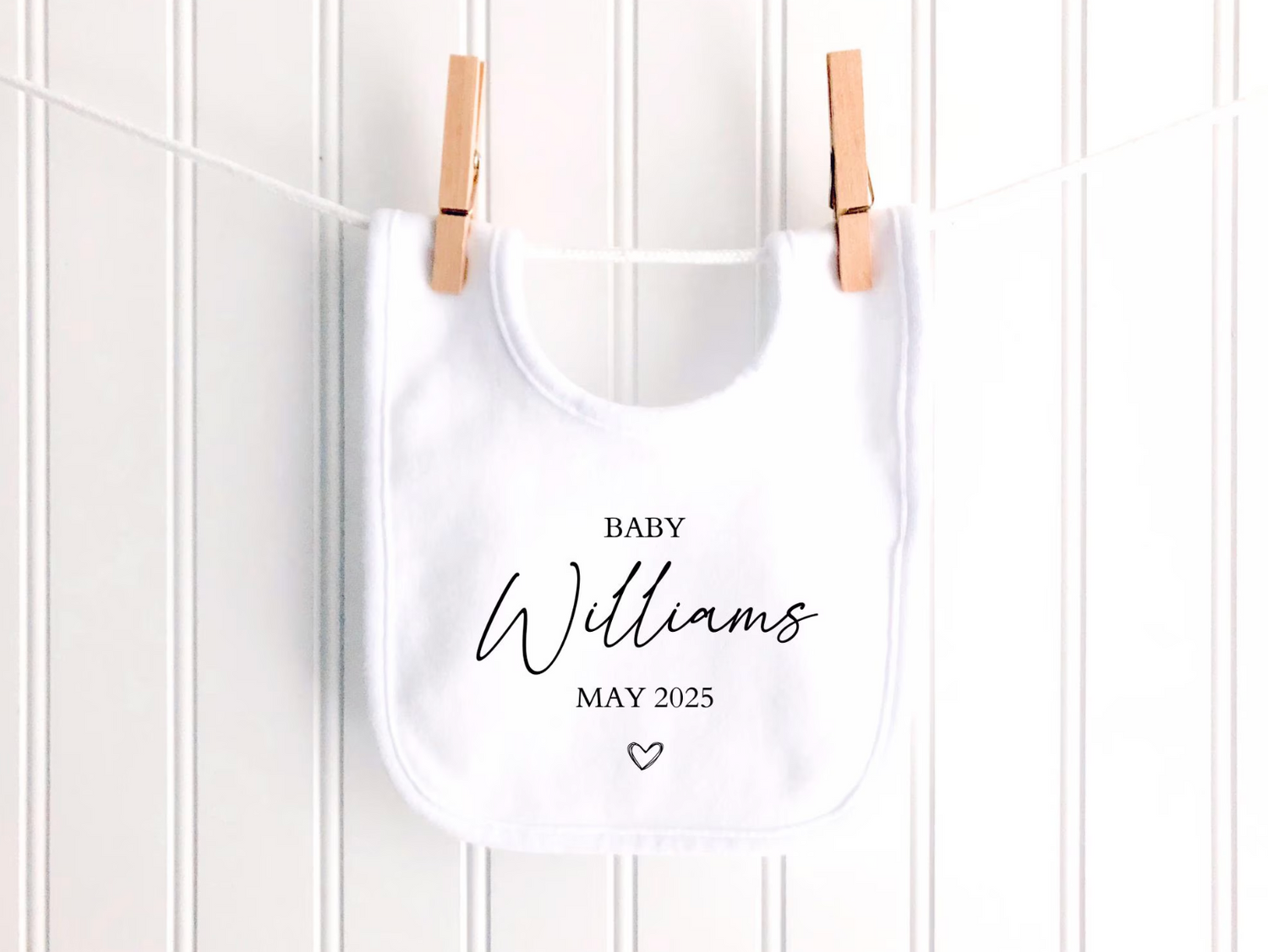 Name Announcement Personalised Sleepsuit/Babygrow