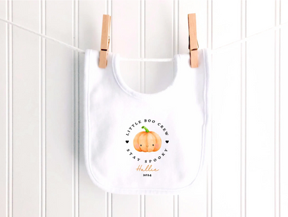 Little Boo Crew Halloween Personalised Sleepsuit