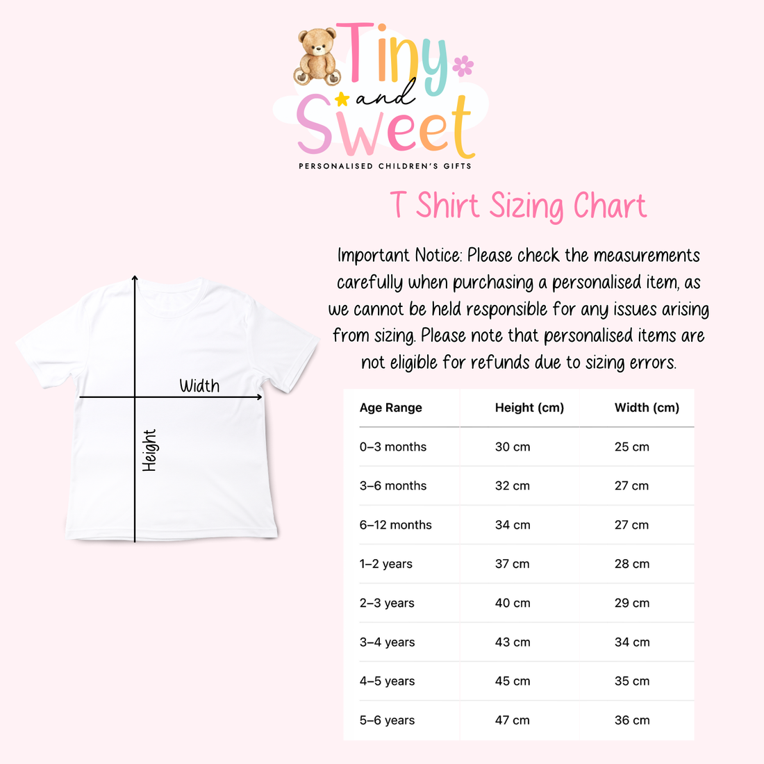 ANY AGE Personalised Strawberry Birthday T Shirt