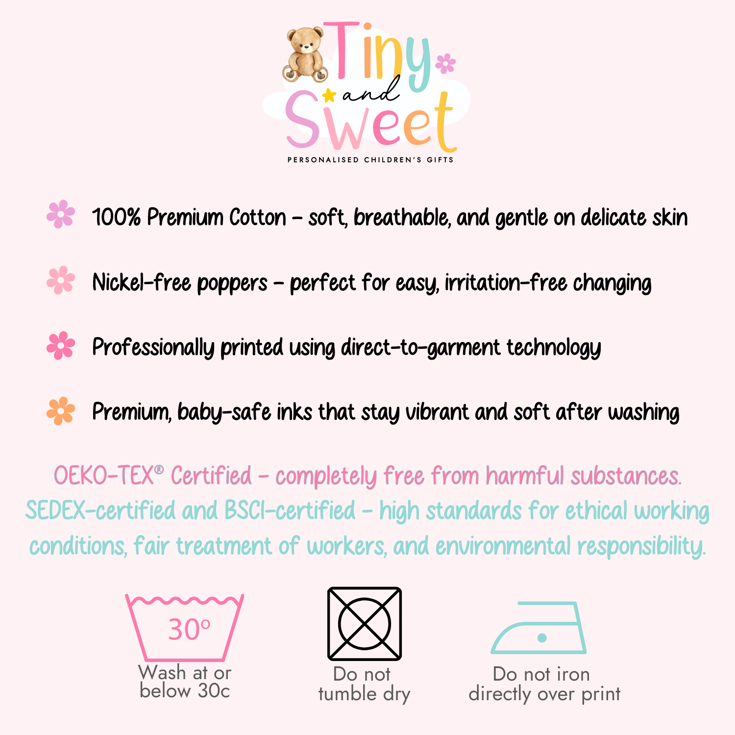 Fathers Day Dancing Fruit Personalised Sleepsuit