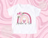 Kids Birthday Rainbow T-shirt, Any Name Any Age, 1st Birthday T Shirt, 2nd Birthday T Shirt, Girls Birthday, Birthday Keepsake T Shirt