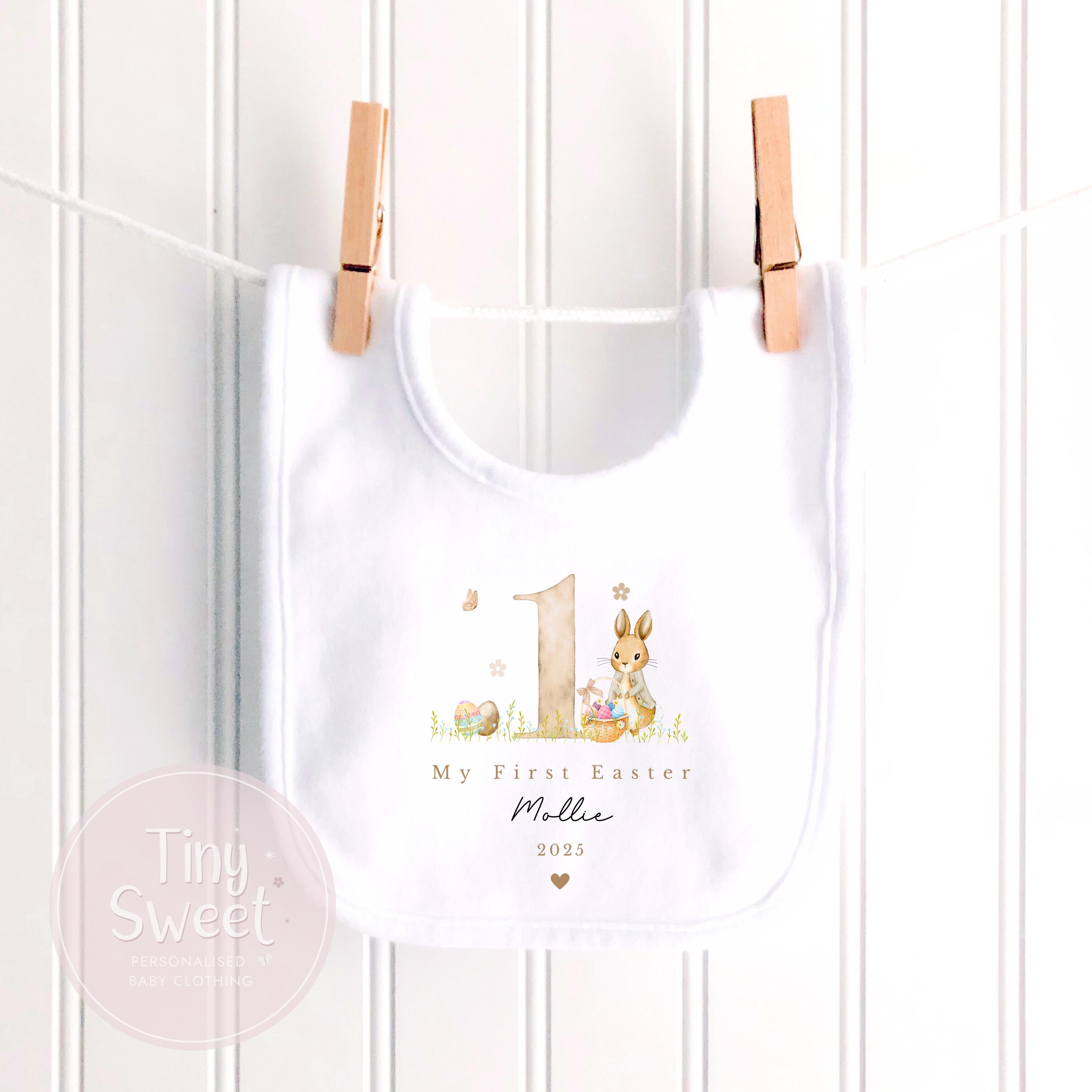 Easter Babygrow, Easter Sleepsuit, My 1st Easter, My First Easter, Babies first Easter sleepsuit, Easter baby outfit, New baby gift