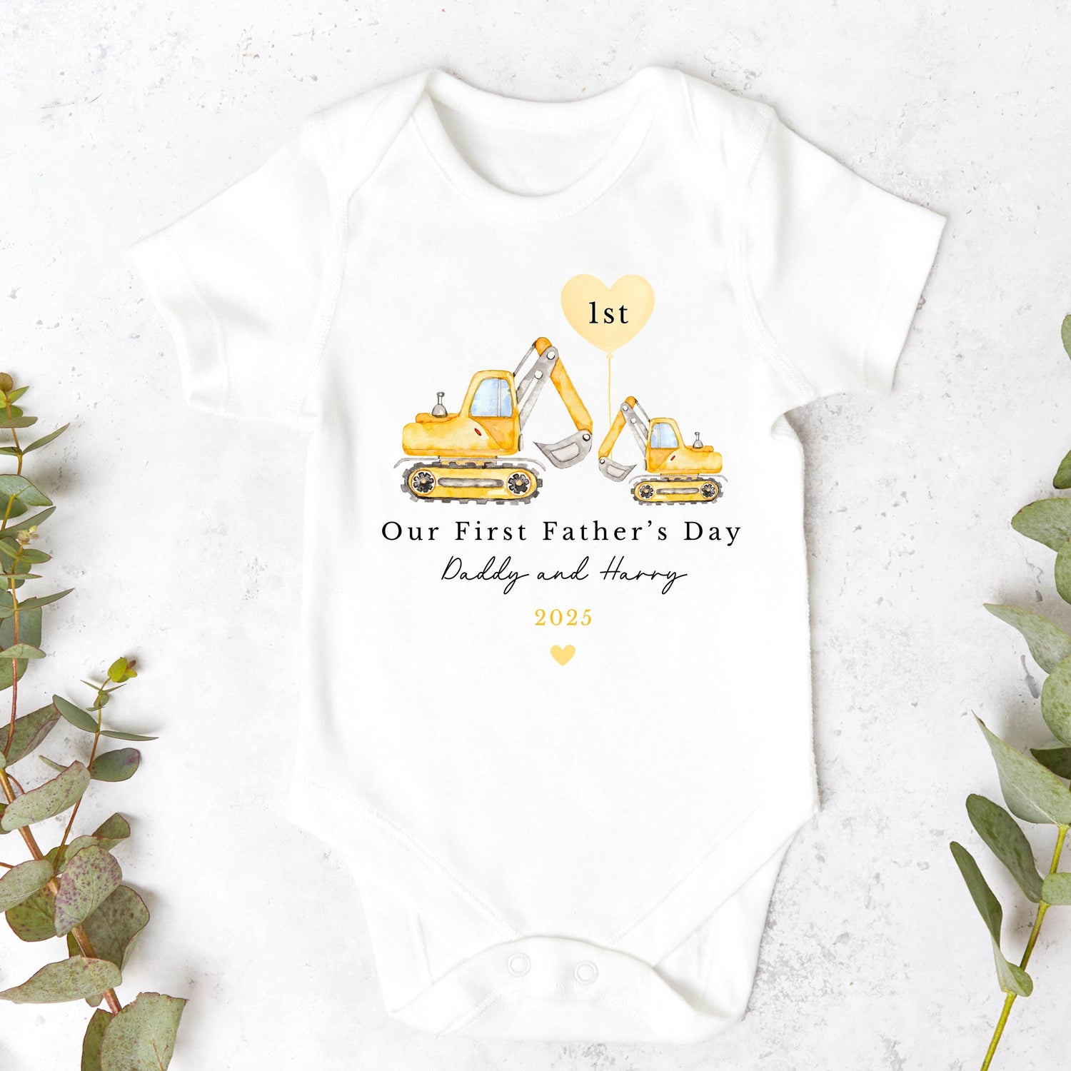 Fathers Day Sleepsuit, 1st Fathers Day As My Daddy, New Dad Gift, Fathers Day, 1st Fathers Day Babygrow, Sleepsuit Babygrow Bodysuit, Dad