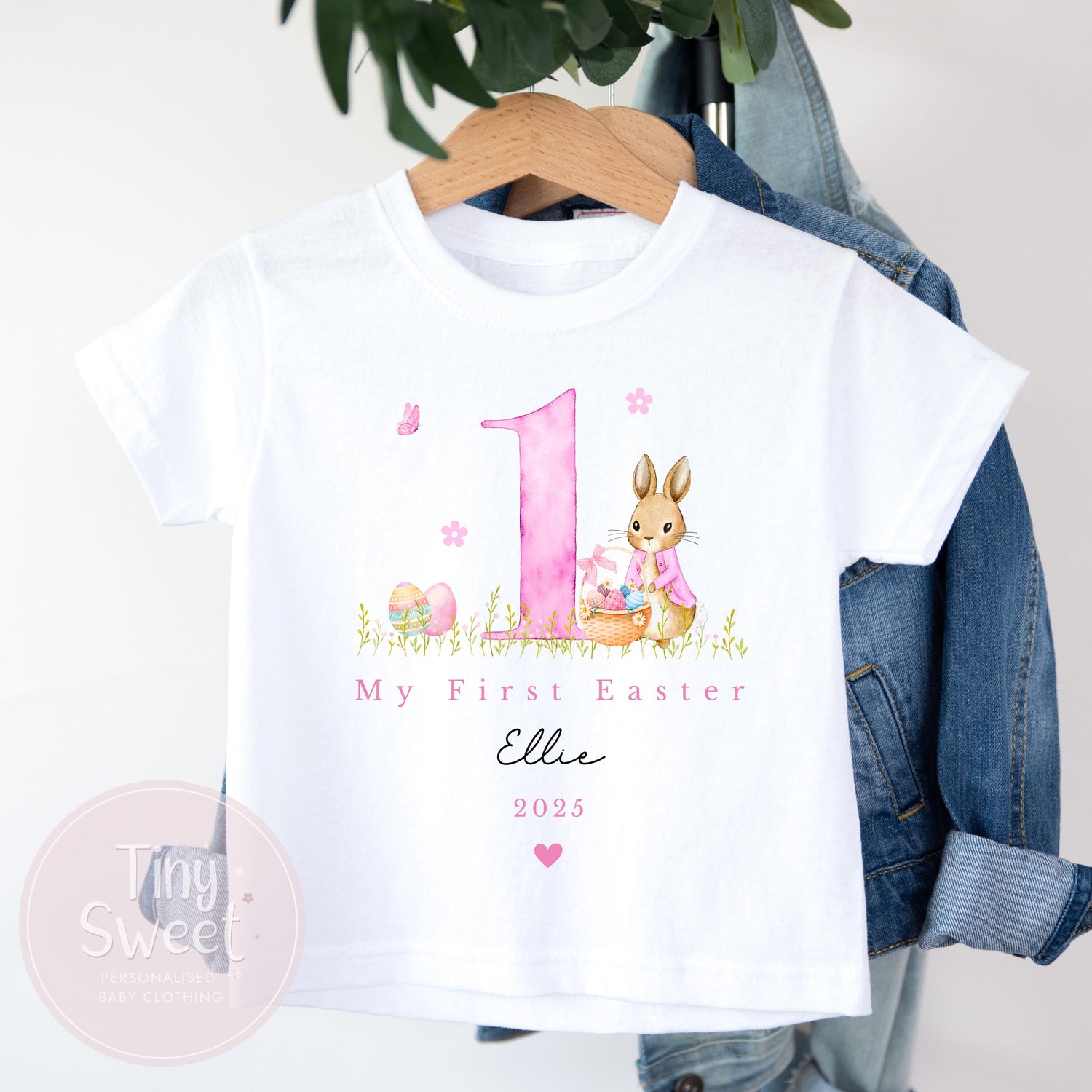 Easter T Shirt, Easter Sleepsuit, My 1st Easter, My First Easter, Babies first Easter T Shirt, Easter baby outfit, New baby gift