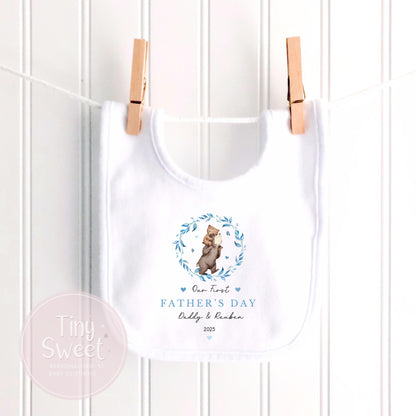 Fathers Day Sleepsuit, 1st Fathers Day As My Daddy, New Dad Gift, Fathers Day, 1st Fathers Day Babygrow, Sleepsuit Babygrow Bodysuit, Dad