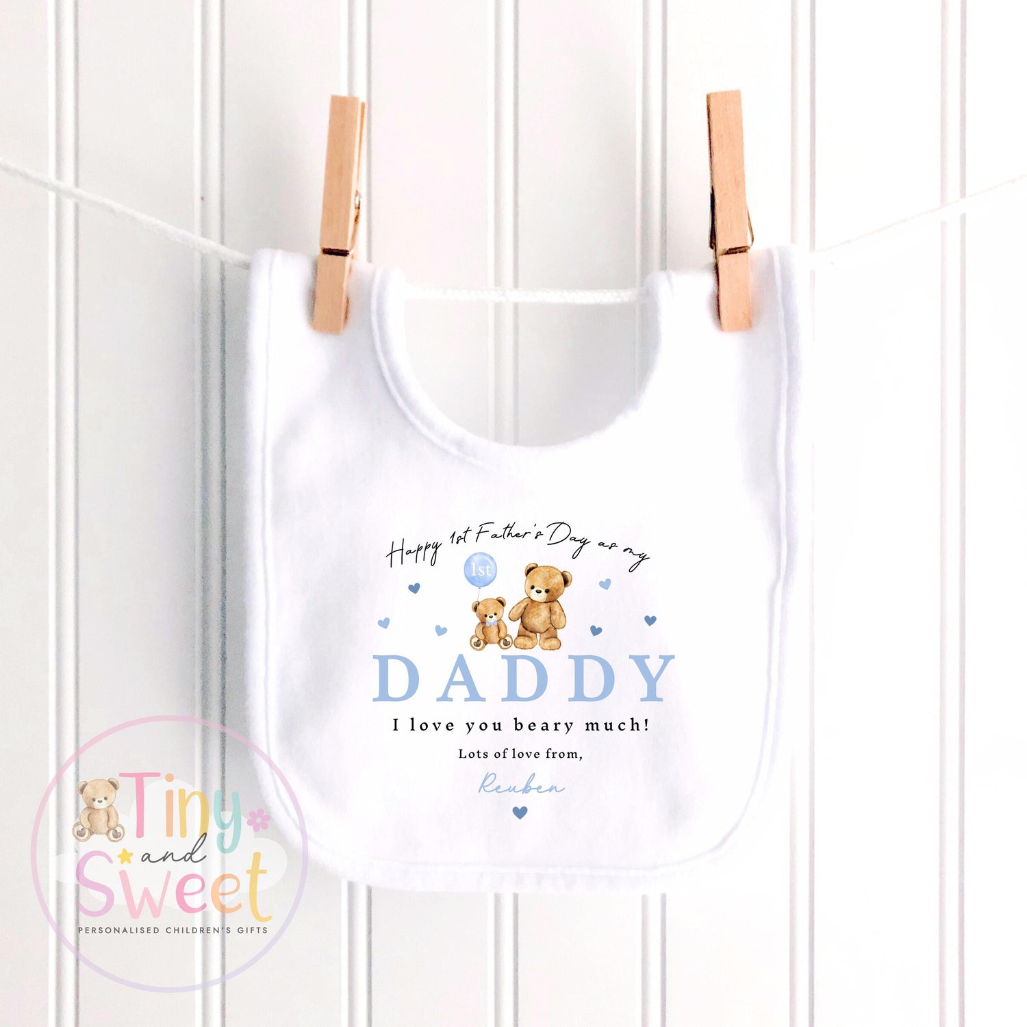 Fathers Day Sleepsuit, 1st Fathers Day As My Daddy, New Dad Gift, Fathers Day, 1st Fathers Day Babygrow, Sleepsuit Babygrow Bodysuit, Dad