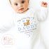Fathers Day Sleepsuit, 1st Fathers Day As My Daddy, New Dad Gift, Fathers Day, 1st Fathers Day Babygrow, Sleepsuit Babygrow Bodysuit, Dad