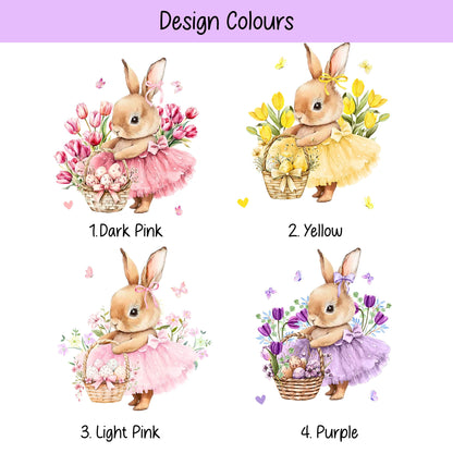 My First Easter Gift, 1st Easter Gift, Easter Bunny Toy, Personalised Easter Bunny, Soft Toy Keepsake, Name Bunny, Granddaughter Gift