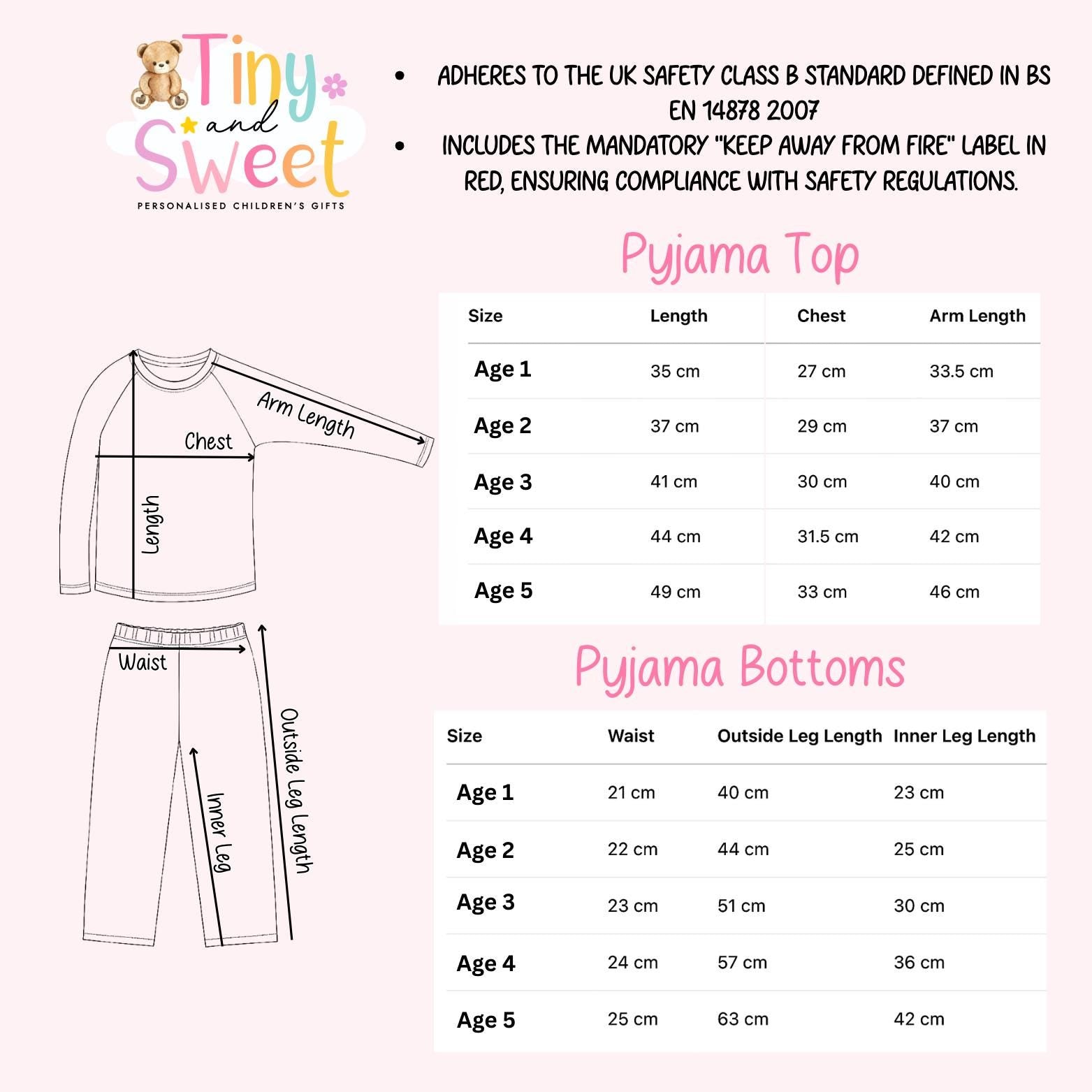 Personalised Toddler Baby Pyjamas, When i wake up i&