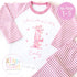 Personalised Toddler Baby Pyjamas, When i wake up i&