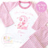 Personalised Toddler Baby Pyjamas, When i wake up i&