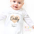 Fathers Day Sleepsuit, 1st Fathers Day As My Daddy, New Dad Gift, Fathers Day, 1st Fathers Day Babygrow, Sleepsuit Babygrow Bodysuit, Dad