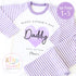 Personalised Toddler Fathers Day Pyjamas, Fathers day gift, fathers day pjs, kids Pyjamas, fathers day surprise, Fathers day outfit