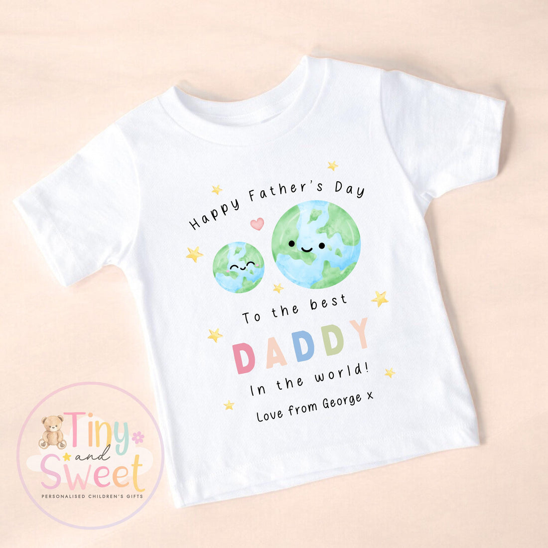 Fathers Day T Shirt, Fathers Day Gift, New Dad Gift, Fathers Day, 1st Fathers Day, Best Daddy in the world, Fathers Day Suprise