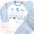 Personalised Toddler Baby Pyjamas, When i wake up i&