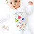 Happy Birthday Daddy, 1st Birthday as My Daddy, New Dad Gift, Dad Birthday, Daddy Birthday, Sleepsuit Babygrow Bodysuit Dad Birthday