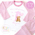 Personalised Toddler Baby Pyjamas, When i wake up i&