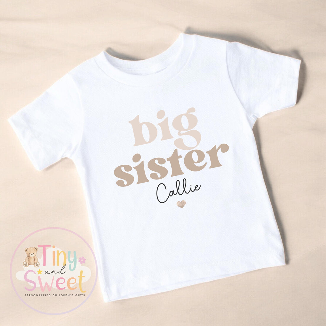 Big Sister TShirt, Big Sister, Pastel Big Sister T Shirt, Big Sister Top, Big Sister Gift, Pregnancy Announcement, Little Sister T Shirt