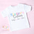 Big Sister TShirt, Big Sister, Pastel Big Sister T Shirt, Big Sister Top, Big Sister Gift, Pregnancy Announcement, Little Sister T Shirt