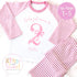 Personalised Toddler Baby Pyjamas, When i wake up i&