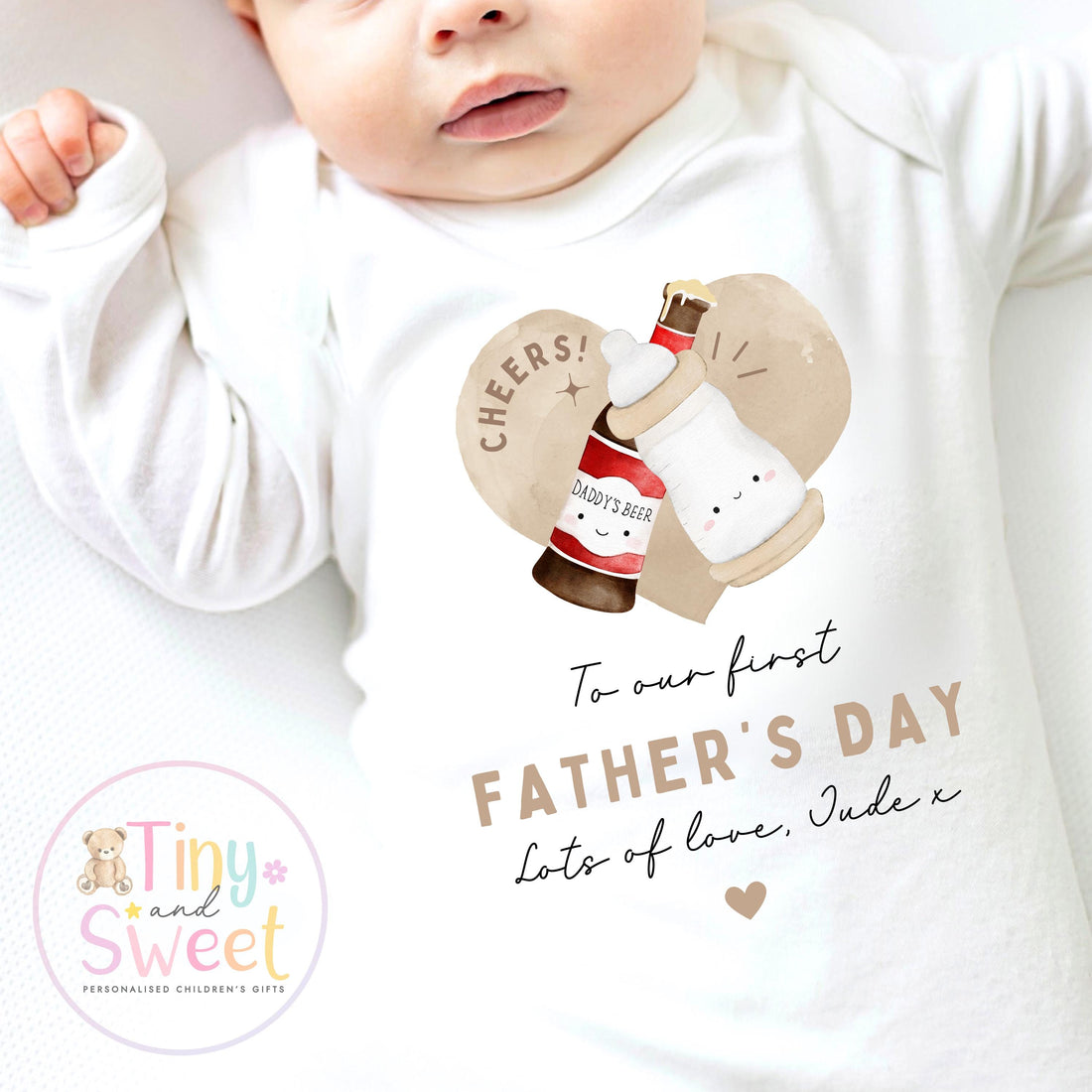 Fathers Day T Shirt, 1st Fathers Day As My Daddy, New Dad Gift, Fathers Day, 1st Fathers Day Babygrow, Sleepsuit Babygrow Bodysuit, Dad