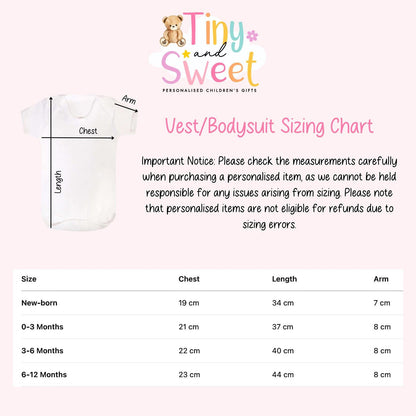 Personalised Hello World Baby Sleepsuit, Newborn Coming Home Outfit, Baby Name Reveal Sleepsuit, Baby Name &amp; Birth Announcement