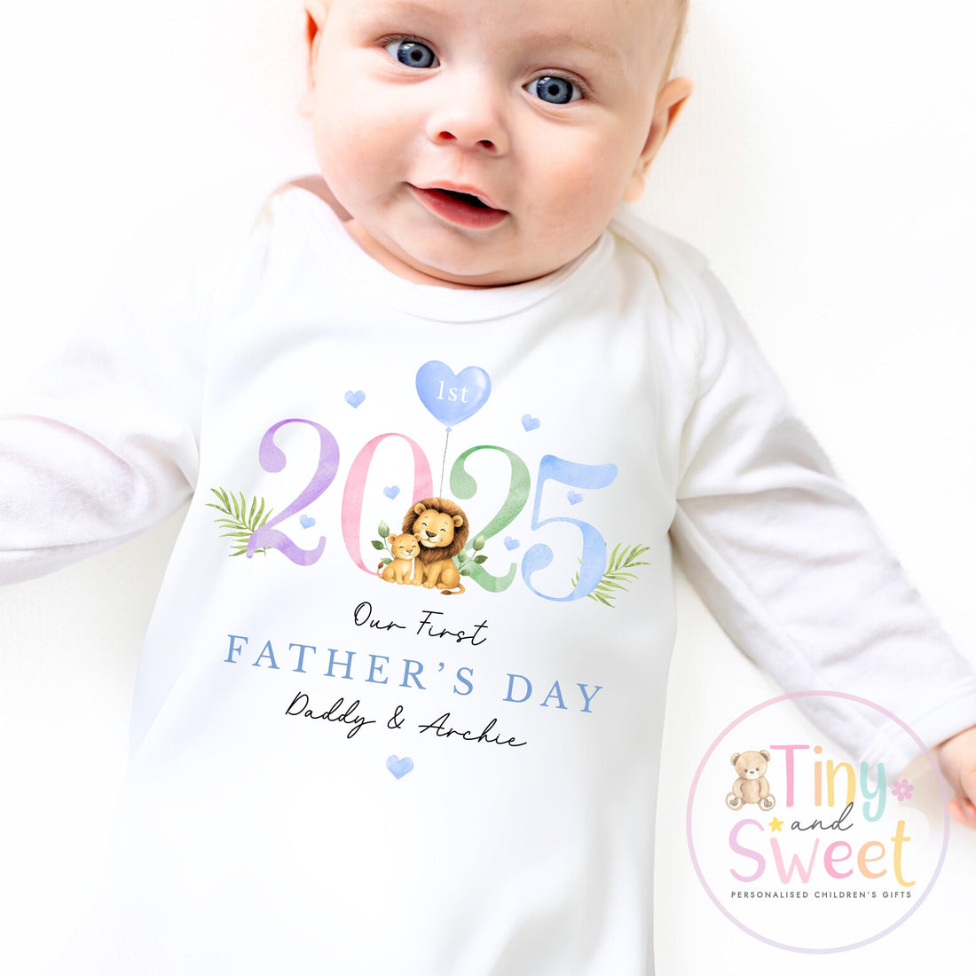 Fathers Day Sleepsuit, 1st Fathers Day As My Daddy, New Dad Gift, Fathers Day, 1st Fathers Day Babygrow, Sleepsuit Babygrow Bodysuit, Dad